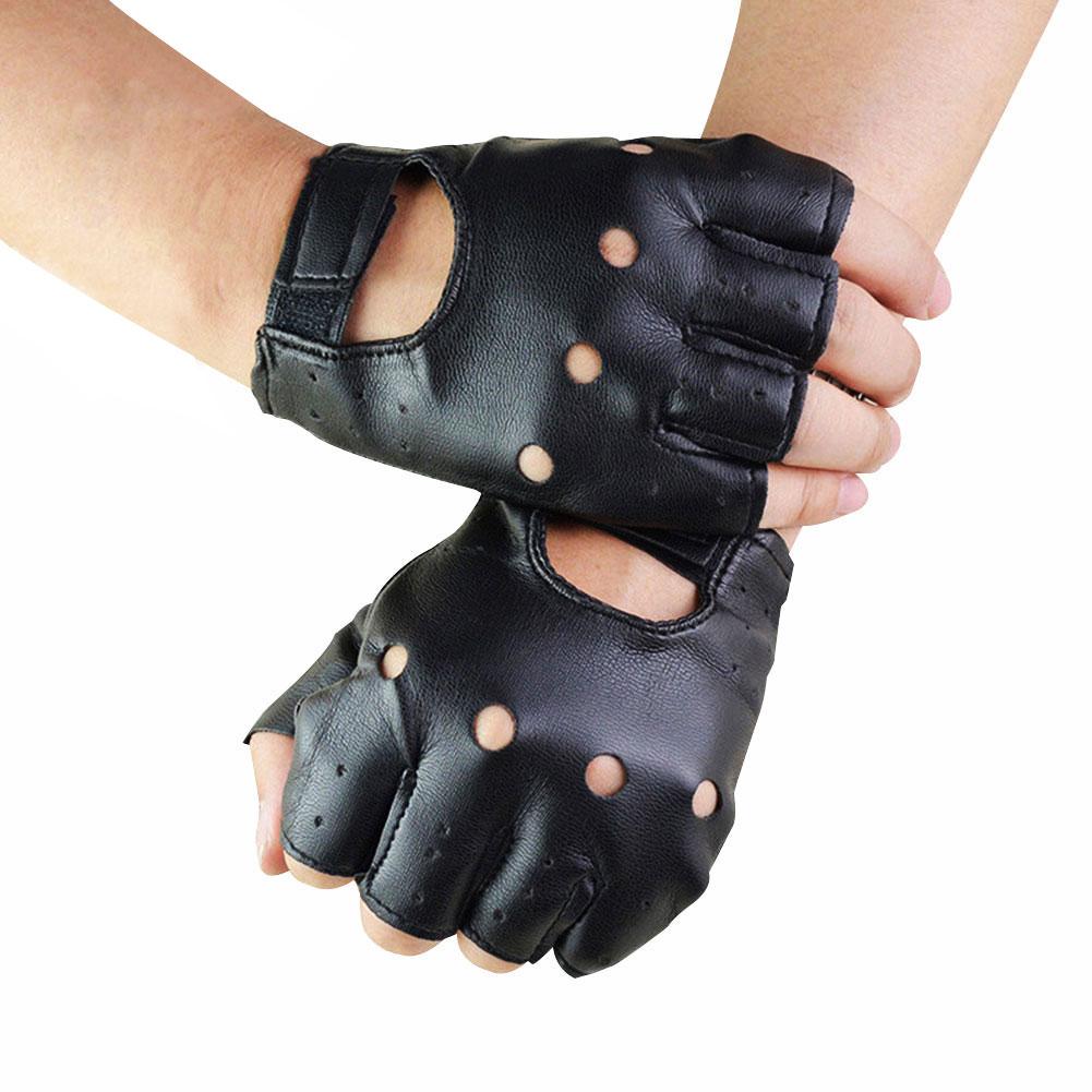 Workout Glove Gym - Guanti punk da uomo Mezze dita