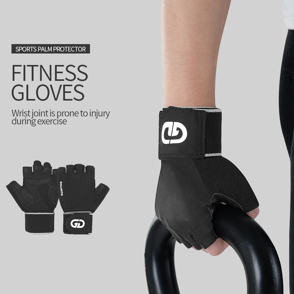 Workout Glove Gym - 2PC GOUNOD Guanti per sport all'aria