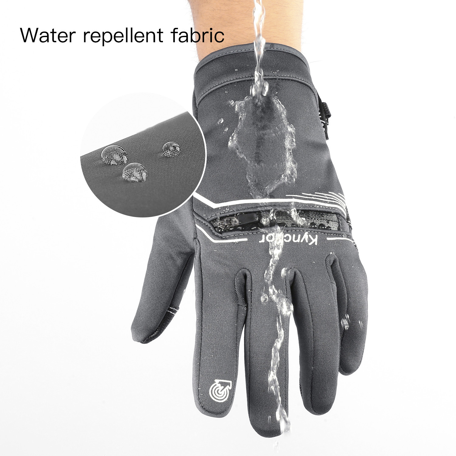 Ski Glove Waterproof - Guanti da ciclismo invernali uomo donna