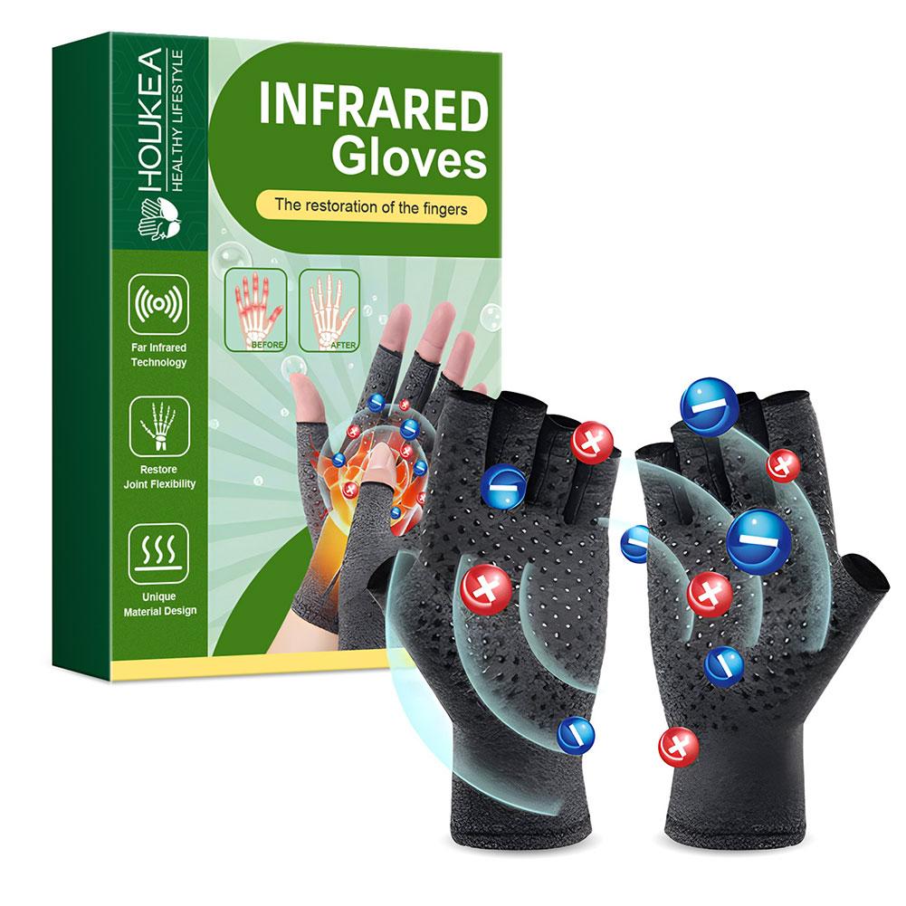 Motorcycle Glove Knuckle - Guanti a compressione per artrite, sollievo