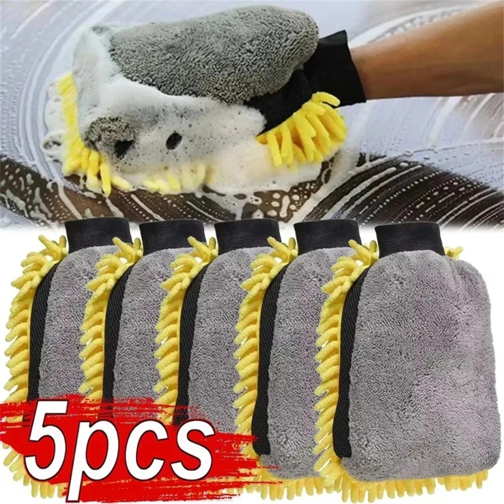 Gardening Glove Waterproof - 1/5pcs Guanti per lavaggio auto Guanti