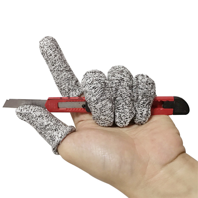 Cut Resistant Glove - 5 pezzi! Culle per dita antitaglio
