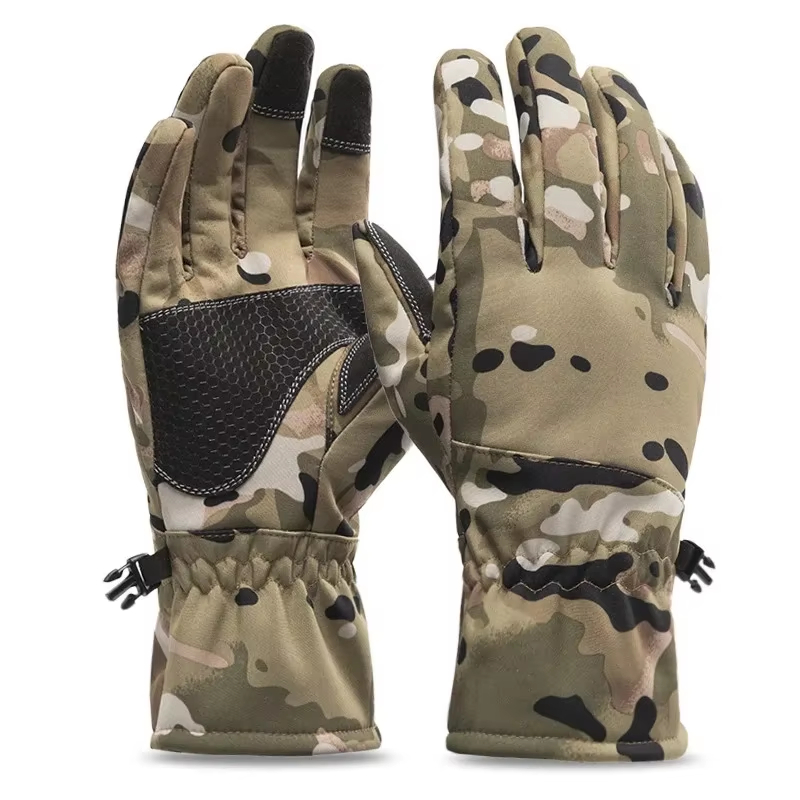 Ski Glove Waterproof - Guanti Tattici da Esterno Mimetici per