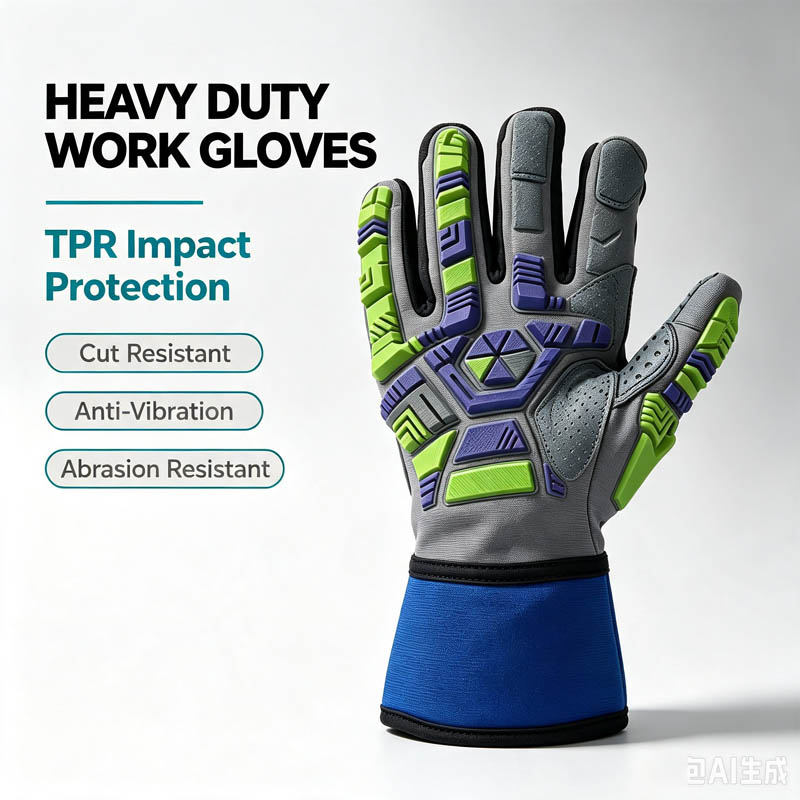 Work Glove Impact - Guanto di sicurezza da lavoro per