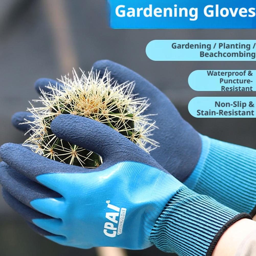 Gardening Glove Waterproof - Guanti da Giardinaggio Antitaglio e Impermeabili