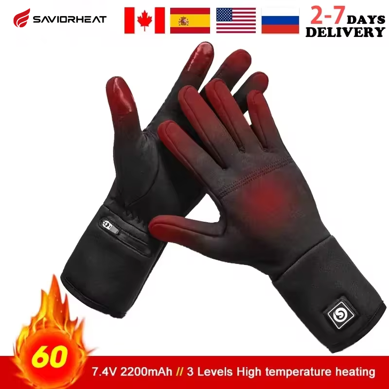 Heat Resistant Glove - Guanti riscaldati con fodera elettrica ricaricabile