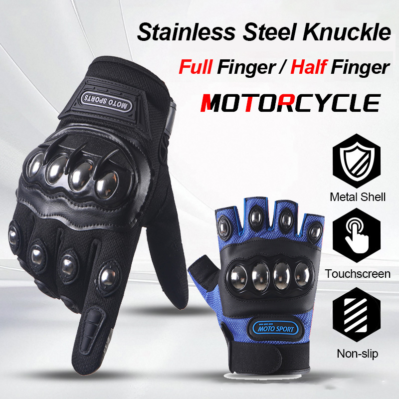 Work Glove Impact - Guanti Tattici in Acciaio Inossidabile per