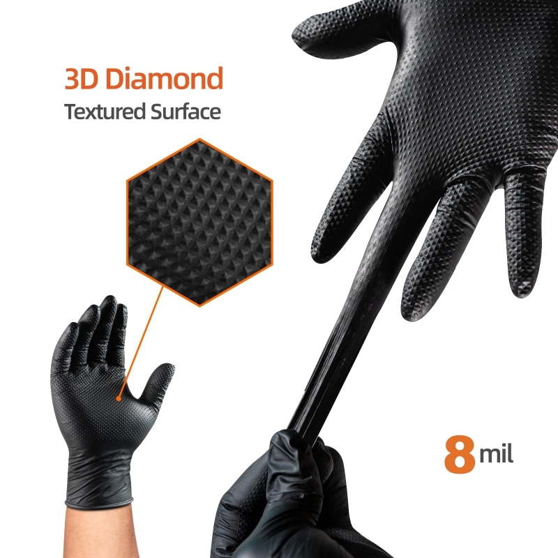 Guanti in Nitrile Nero Resiste - Nitrile Mechanic Glove recensione e prezzo