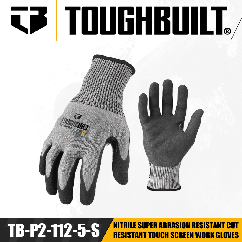 TOUGHBUILT TB-P2-112-5-L/S/M G - Nitrile Mechanic Glove recensione e prezzo