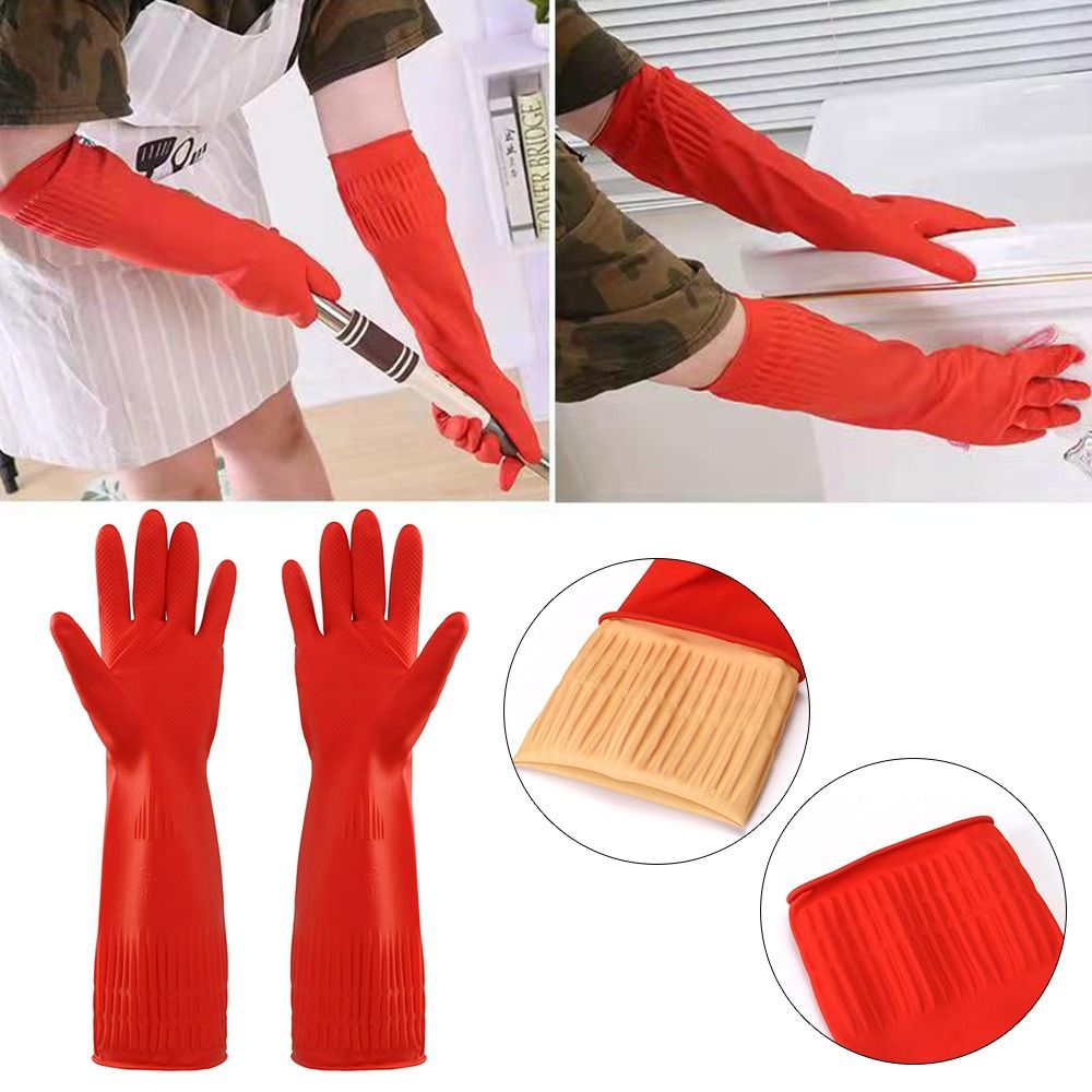 1 paio di guanti in gomma per  - Dish Glove Rubber recensione e prezzo
