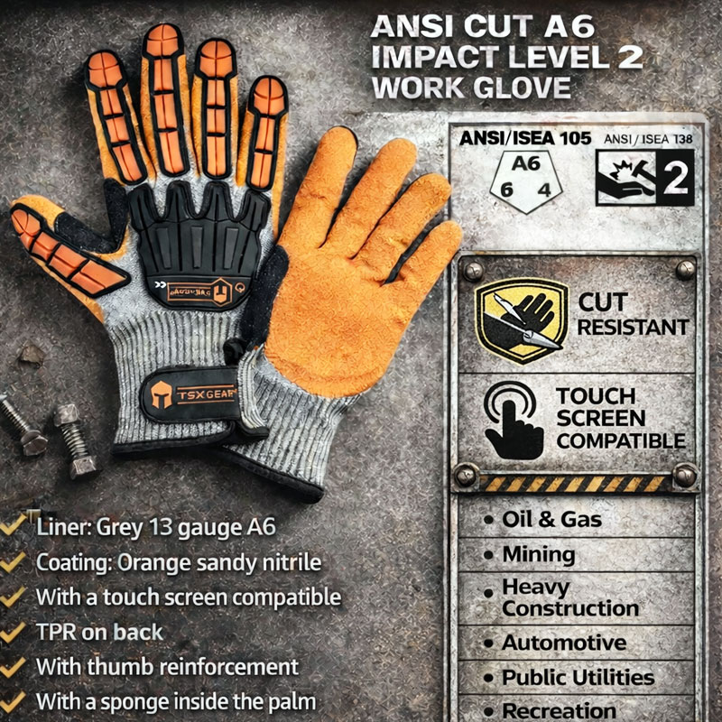 Guanti da Lavoro Antivibrazion - Nitrile Mechanic Glove recensione e prezzo