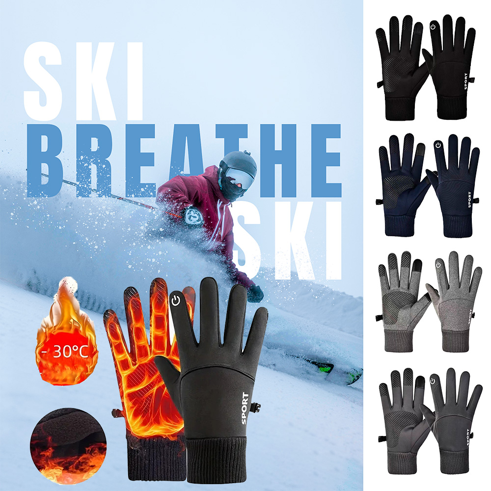 Guanti da ciclismo invernali a - Ski Glove Waterproof recensione e prezzo
