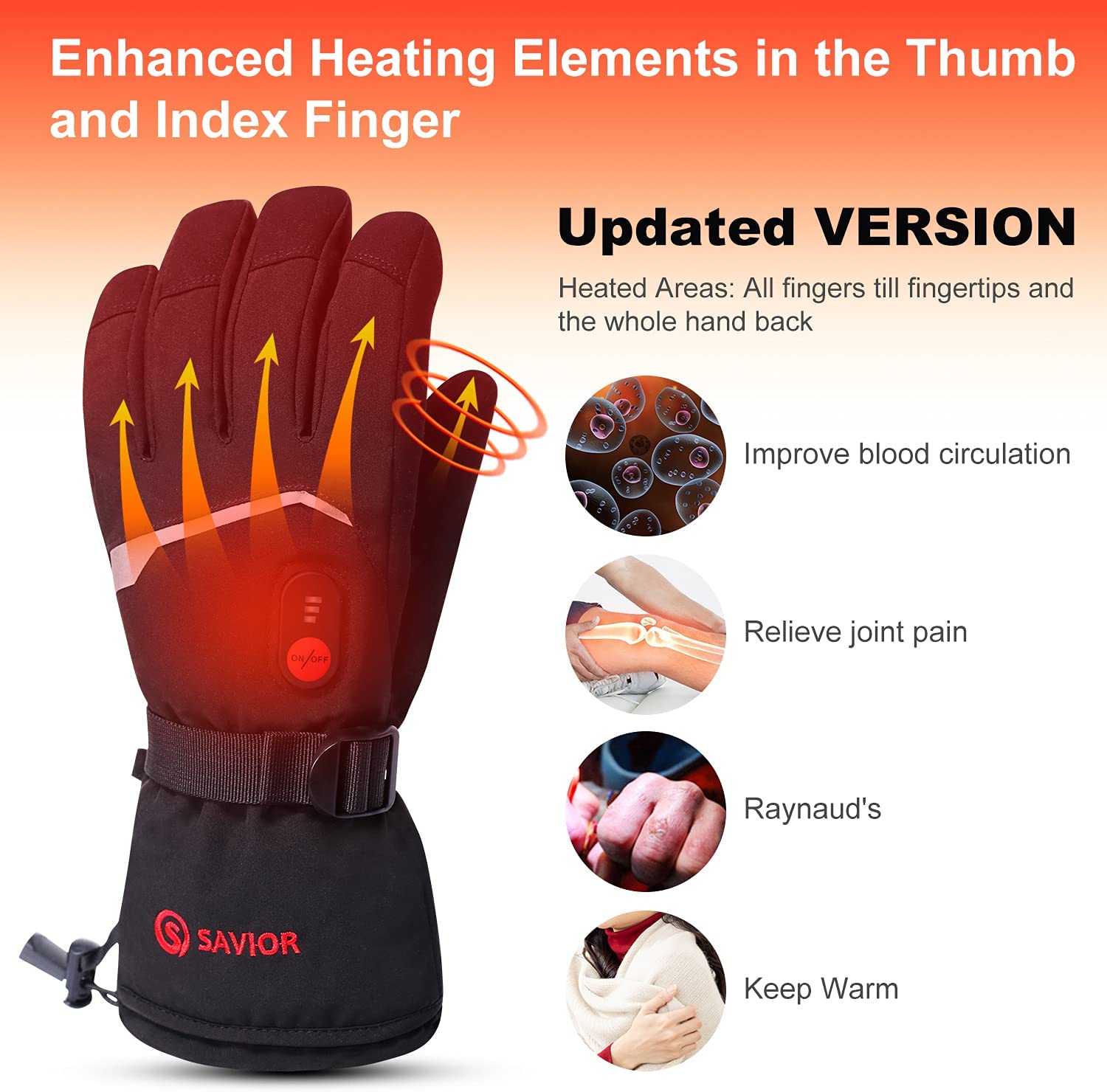SNOW DEER Guanti riscaldati in - Heat Resistant Glove recensione e prezzo