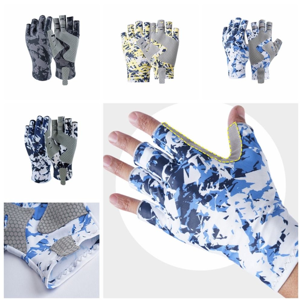 Guanti da Pesca Mezze Dita con - Fingerless Glove Knit recensione e prezzo