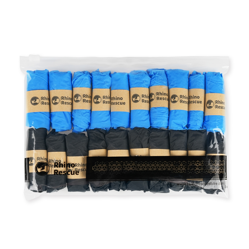 Guanti Rhino Rescue senza polv - Latex Disposable Glove recensione e prezzo