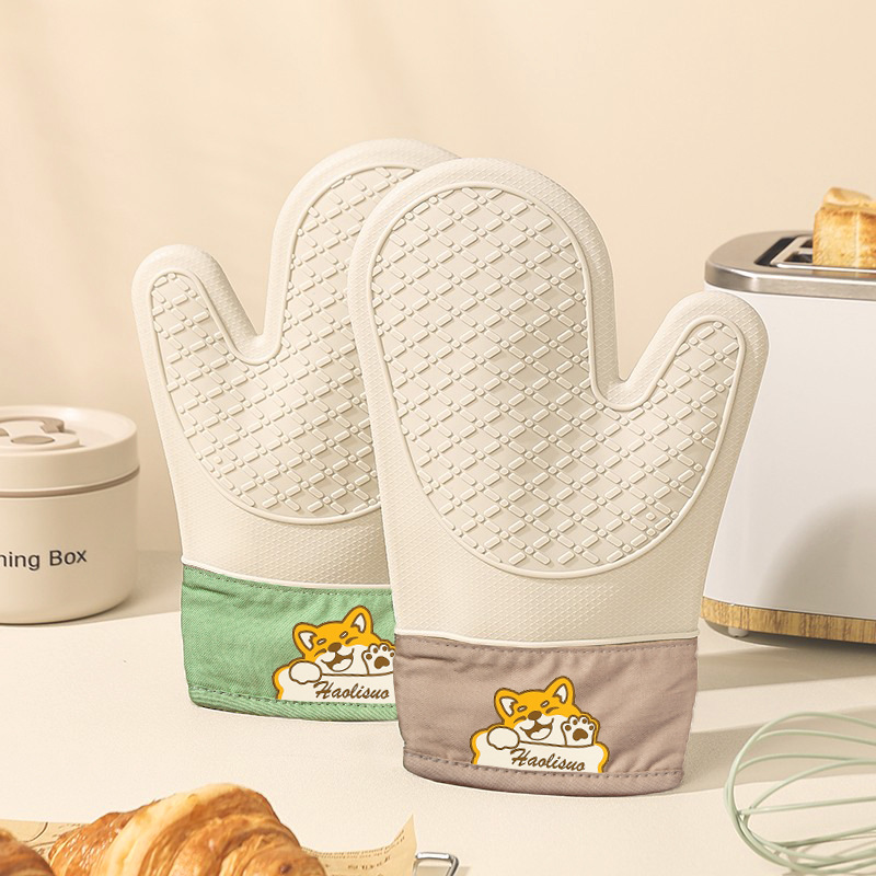 Guanti da forno resistenti al  - Oven Mitt Silicone recensione e prezzo
