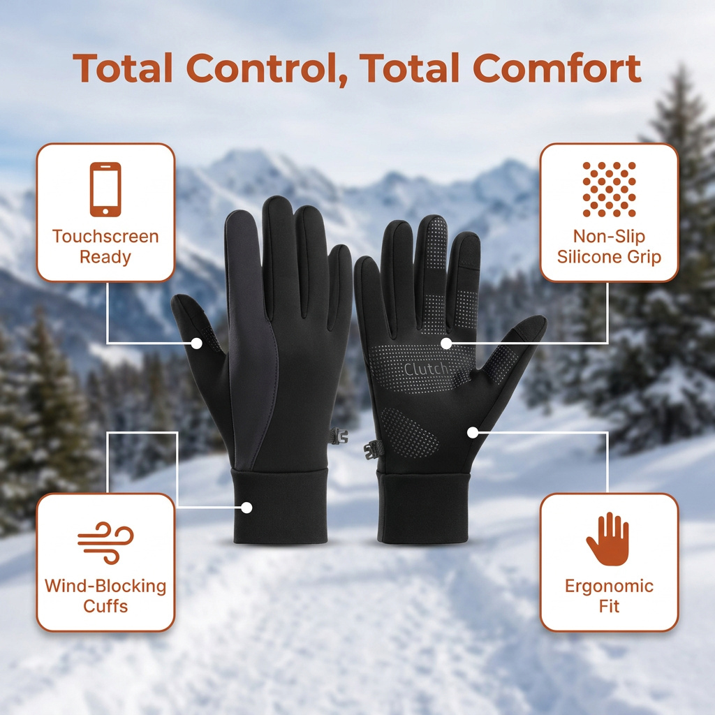 Guanti da Sci Invernali MuqiNu - Ski Glove Waterproof recensione e prezzo