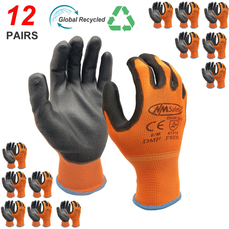 NMSafety 12 paia di guanti da  - Nitrile Mechanic Glove recensione e prezzo