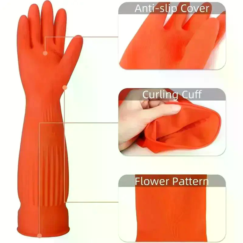 Guanti lunghi riutilizzabili i - Dish Glove Rubber recensione e prezzo