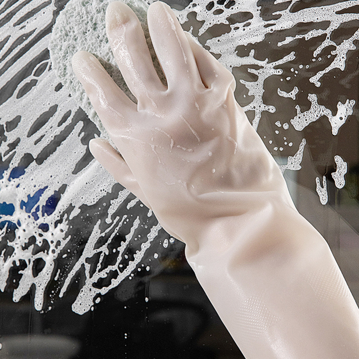 1 paio di guanti impermeabili  - Dish Glove Rubber recensione e prezzo