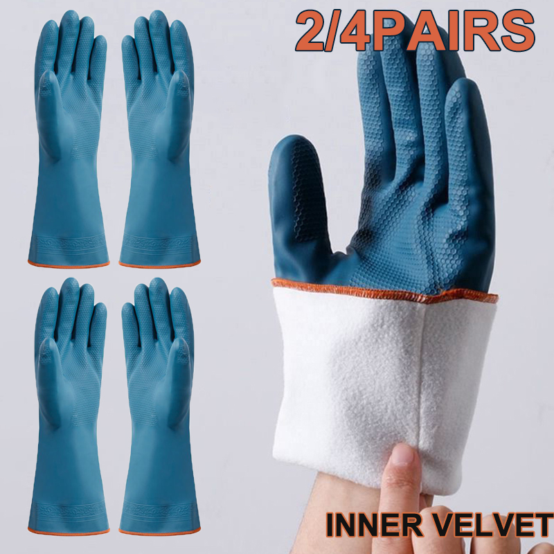 2/4 paia di guanti impermeabil - Rubber Glove Cleaning recensione e prezzo